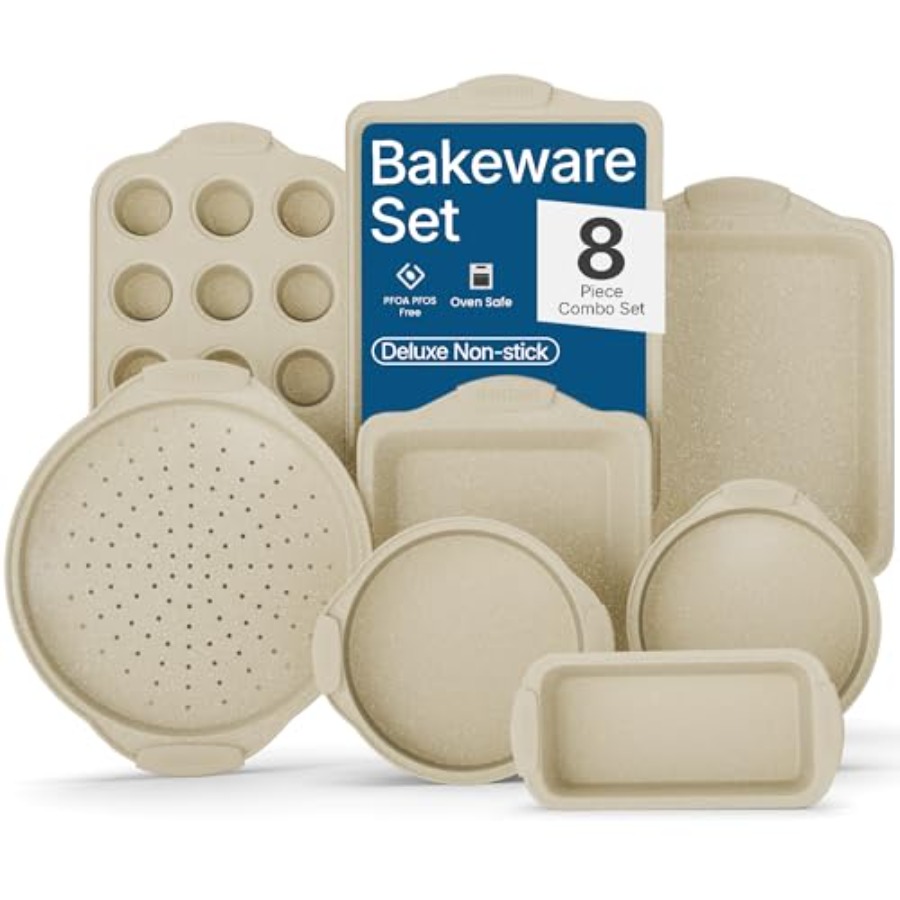 Kitchen Baking Pan Set - Набор для выпечки из 8 предметов