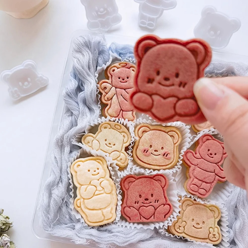 Kitchen Baking Supplies - Формочки для печенья Nong Noey: мультяшный