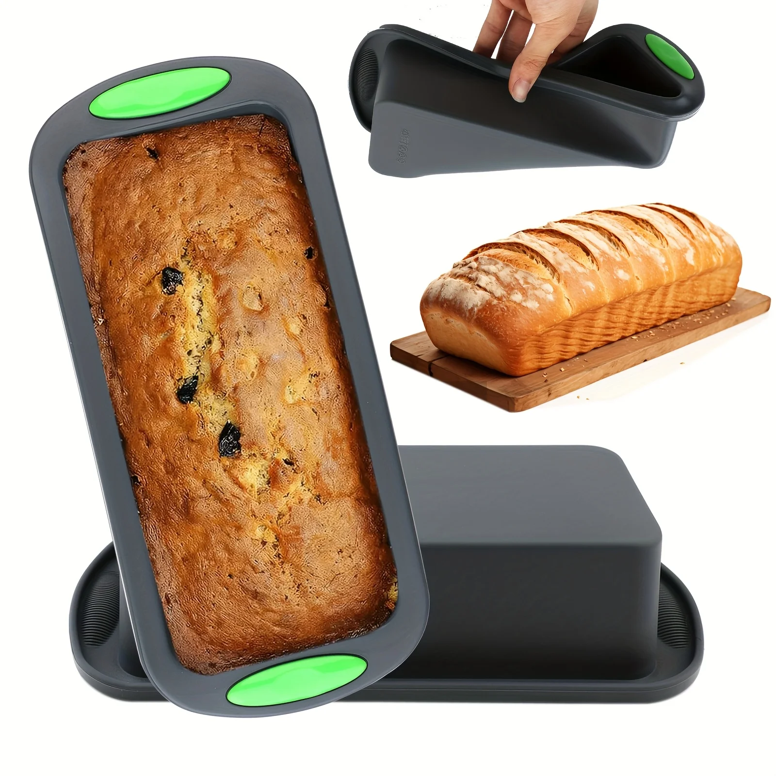 Kitchen Essentials Baking Tray - Силиконовая прямоугольная форма для выпечки, 1