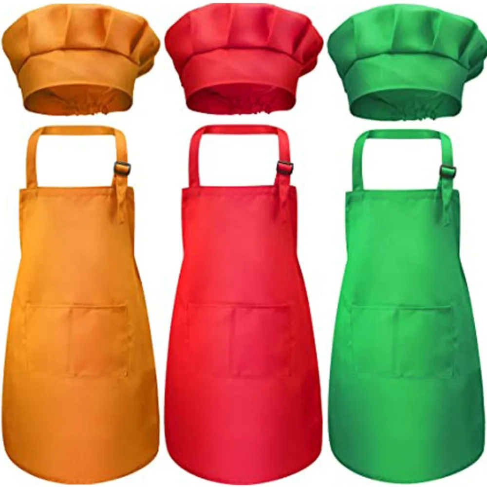 Baking Kitchen Kids - Детский фартук-нагрудник для шеф-повара с передним