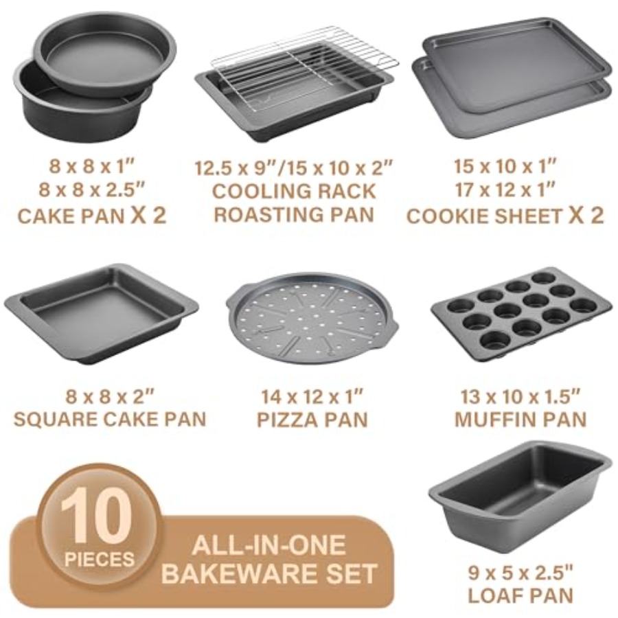 Наборы для выпечки, набор прот – обзор и цена Kitchen Baking Pan Set
