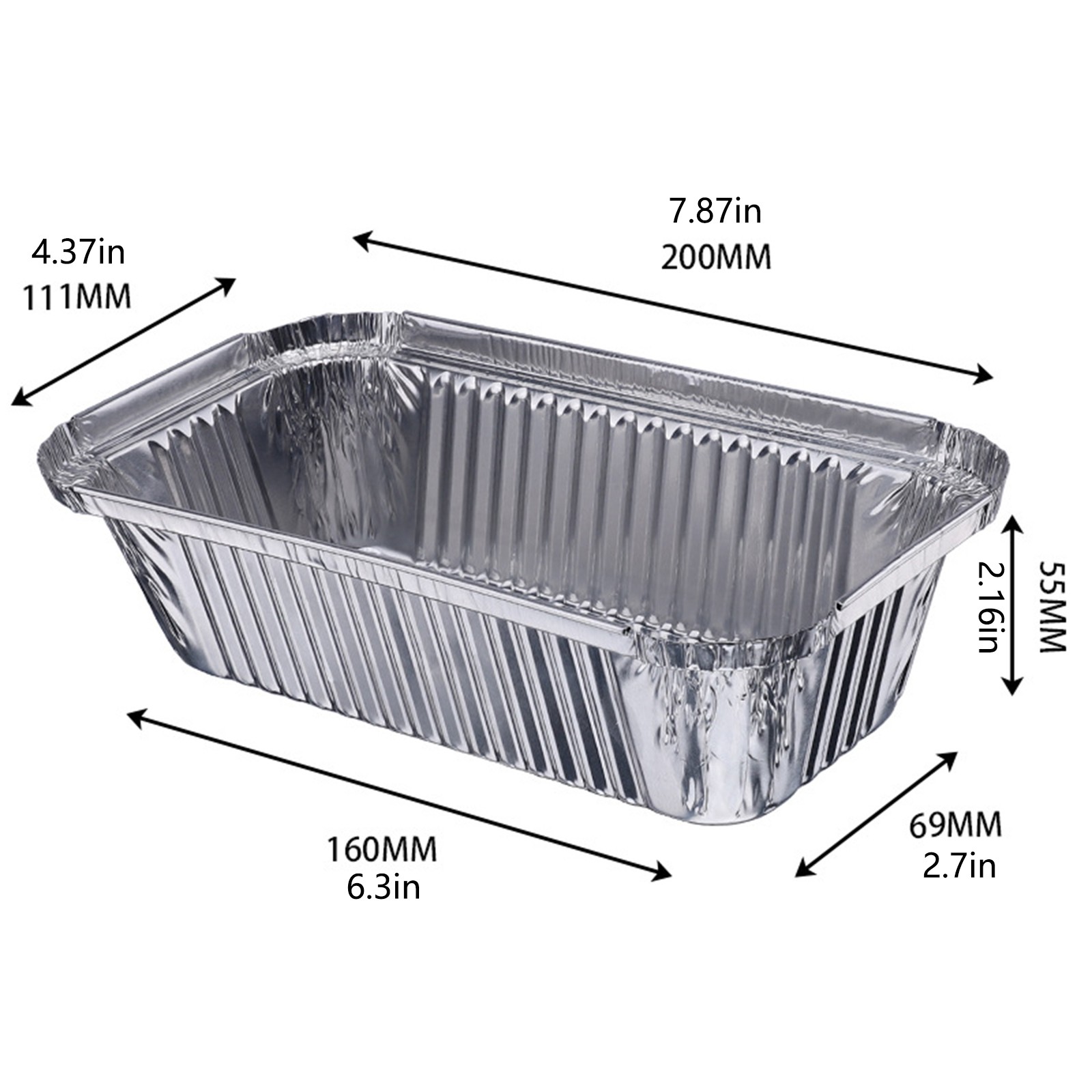 20 шт. большие глубокие однора – обзор и цена Kitchen Baking Pan Set