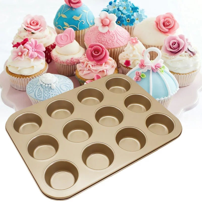 Антипригарная форма для кексов – обзор и цена Kitchen Essentials Baking Tray