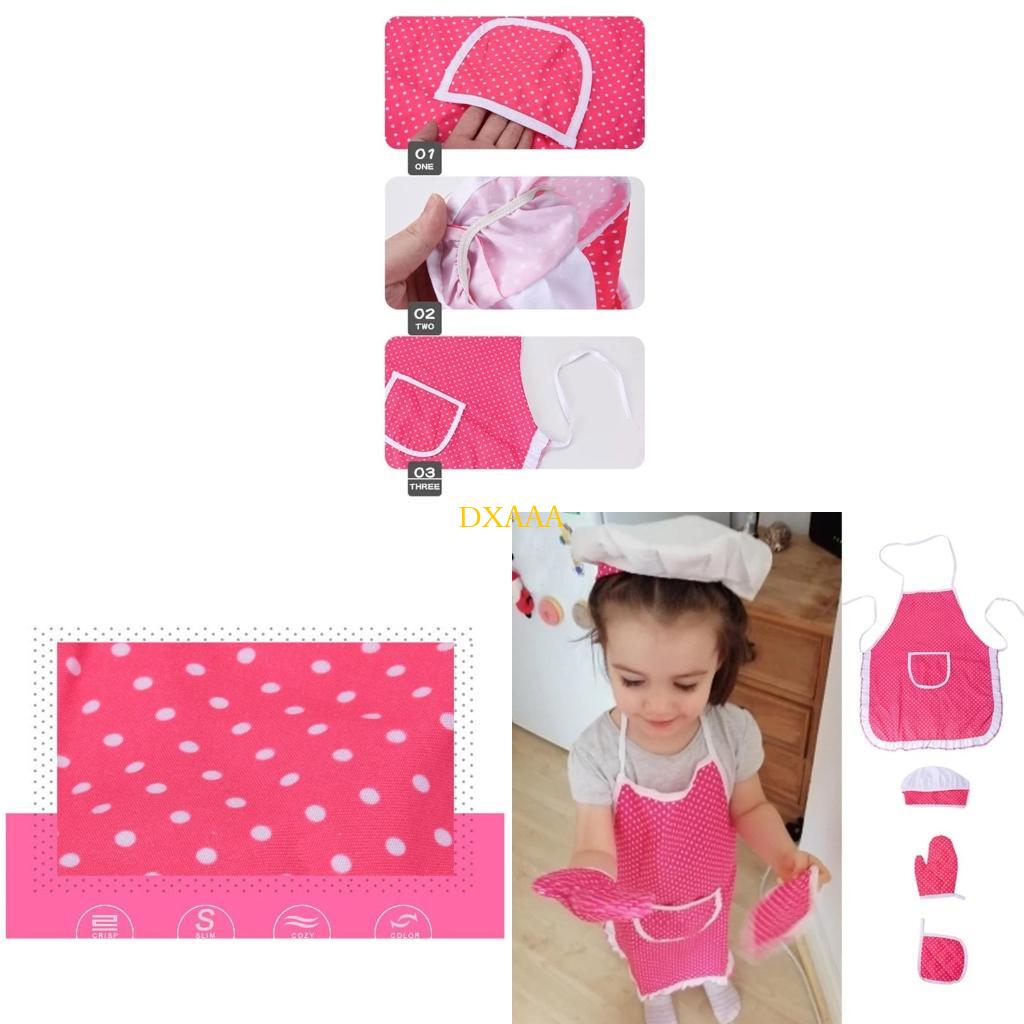 DXAA Chefs Costume Set Kids Co – обзор и цена Baking Kitchen Kids