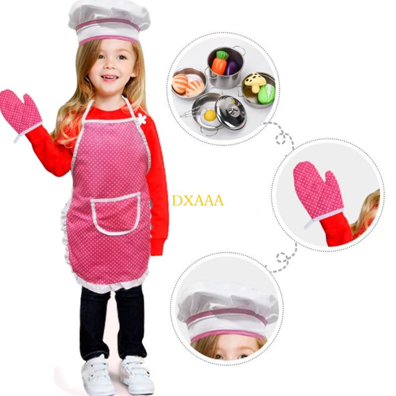 DXAA Chefs Costume Set Kids Co – обзор и цена Baking Kitchen Kids