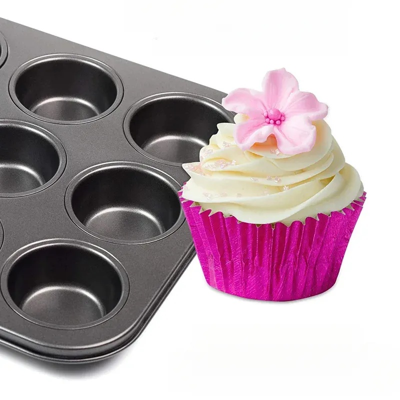 Набор из 100 золотых формочек  – обзор и цена Kitchen Baking Supplies