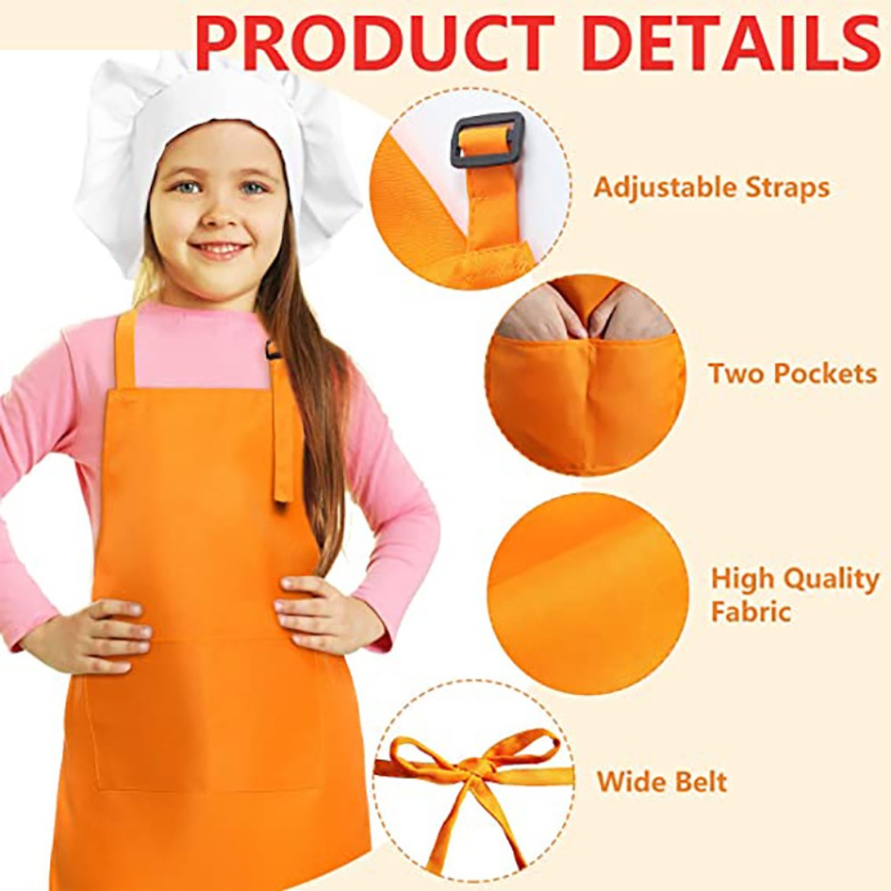 Детский фартук-нагрудник для ш – обзор и цена Baking Kitchen Kids