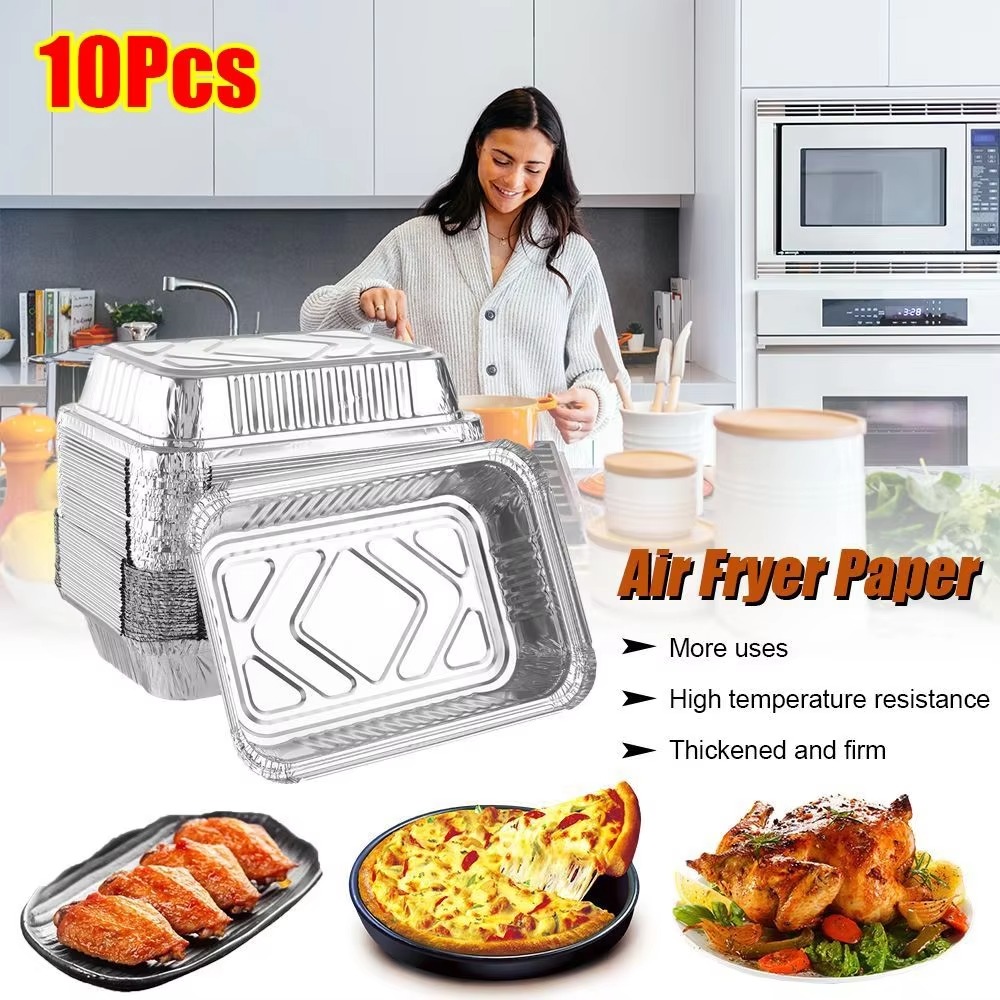 10 шт. алюминиевых контейнеров – обзор и цена Kitchen Baking Containers