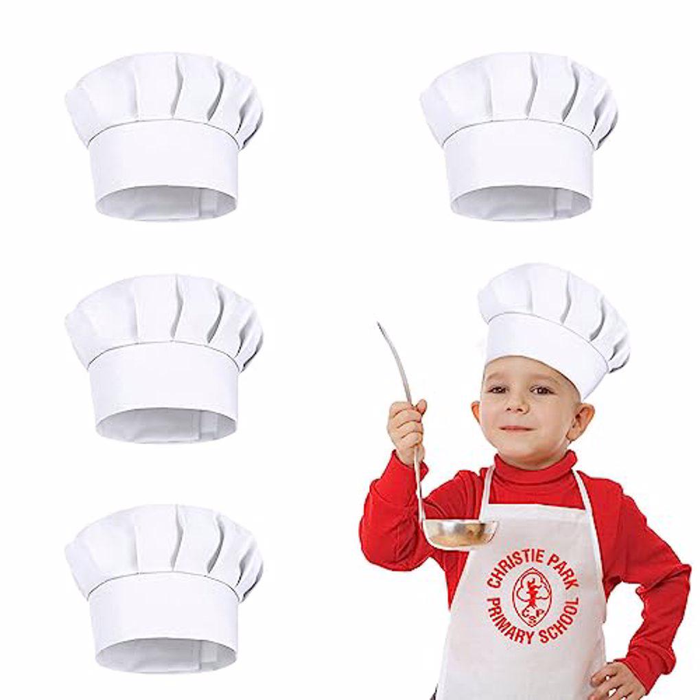 Набор из 4 белых детских повар – обзор и цена Baking Kitchen Kids